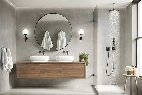 Modernes Badezimmer